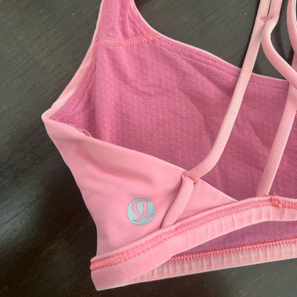 Lululemon Free To Be Zen Sports Bra in Light Pink Size 4 - Picture 5 of 6
